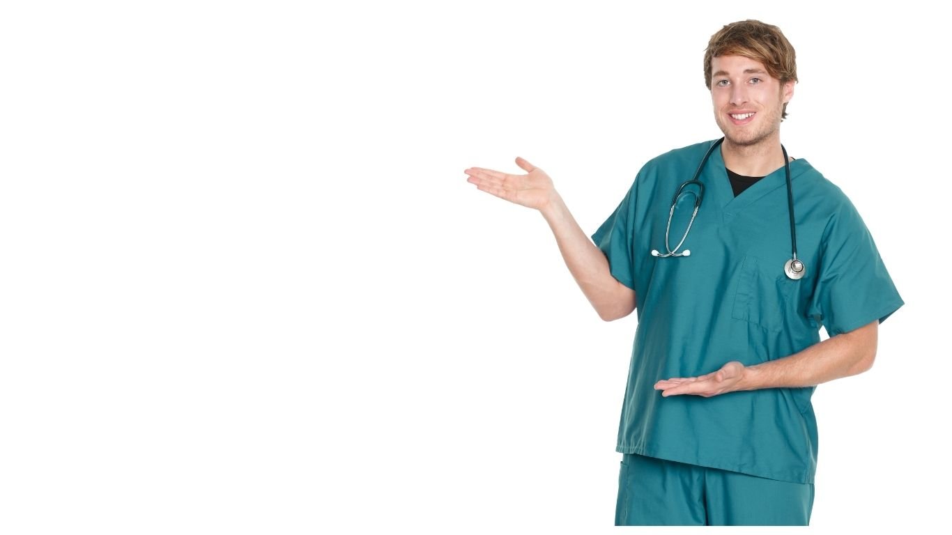 Certified nurse presenting NursingProxy services