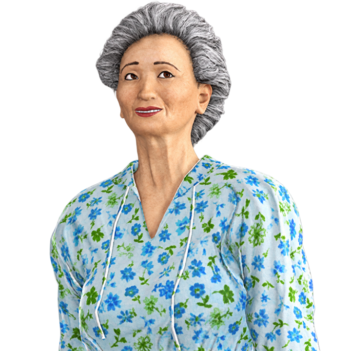 Esther Park virtual patient cognition assessment resource
